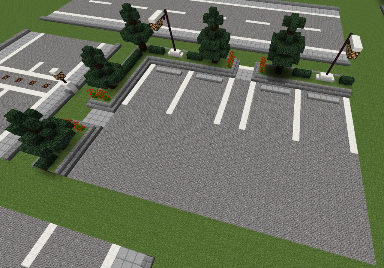 Modular Roadway Infrastructure Minecraft Map