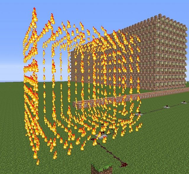 Spinning Particle Cube Minecraft Project