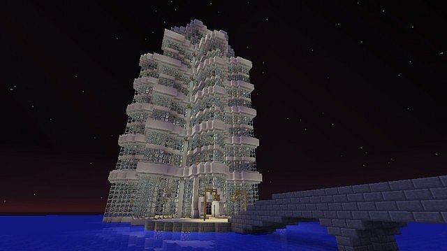 Glass Tower Minecraft Map
