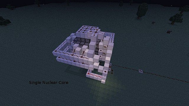 Vanilla Nuclear Core For Making Nukes And Reactors Minecraft Map