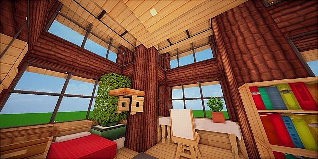 Modern Eco Village | Home 2 Minecraft Map
