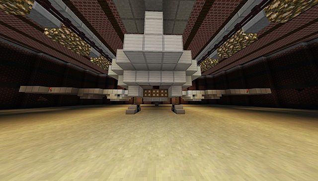 Reinforced Bomber Hanger Minecraft Map
