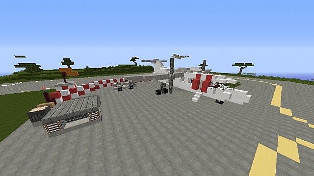 Regional Passenger Aircraft w/ Loaders Minecraft Map