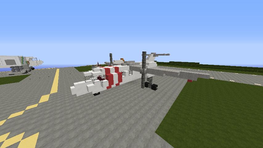 Regional Passenger Aircraft w/ Loaders Minecraft Map