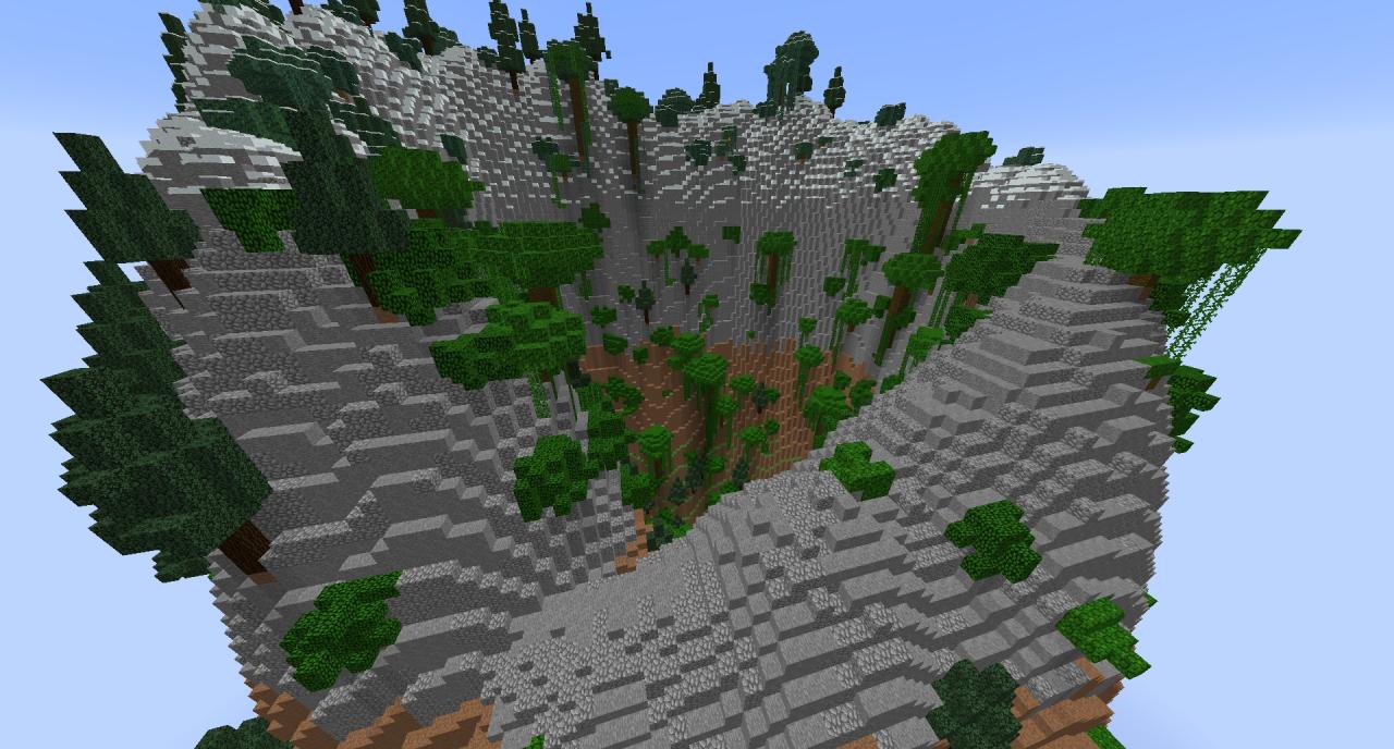 Hollow HeightsChallenge Map Minecraft Map