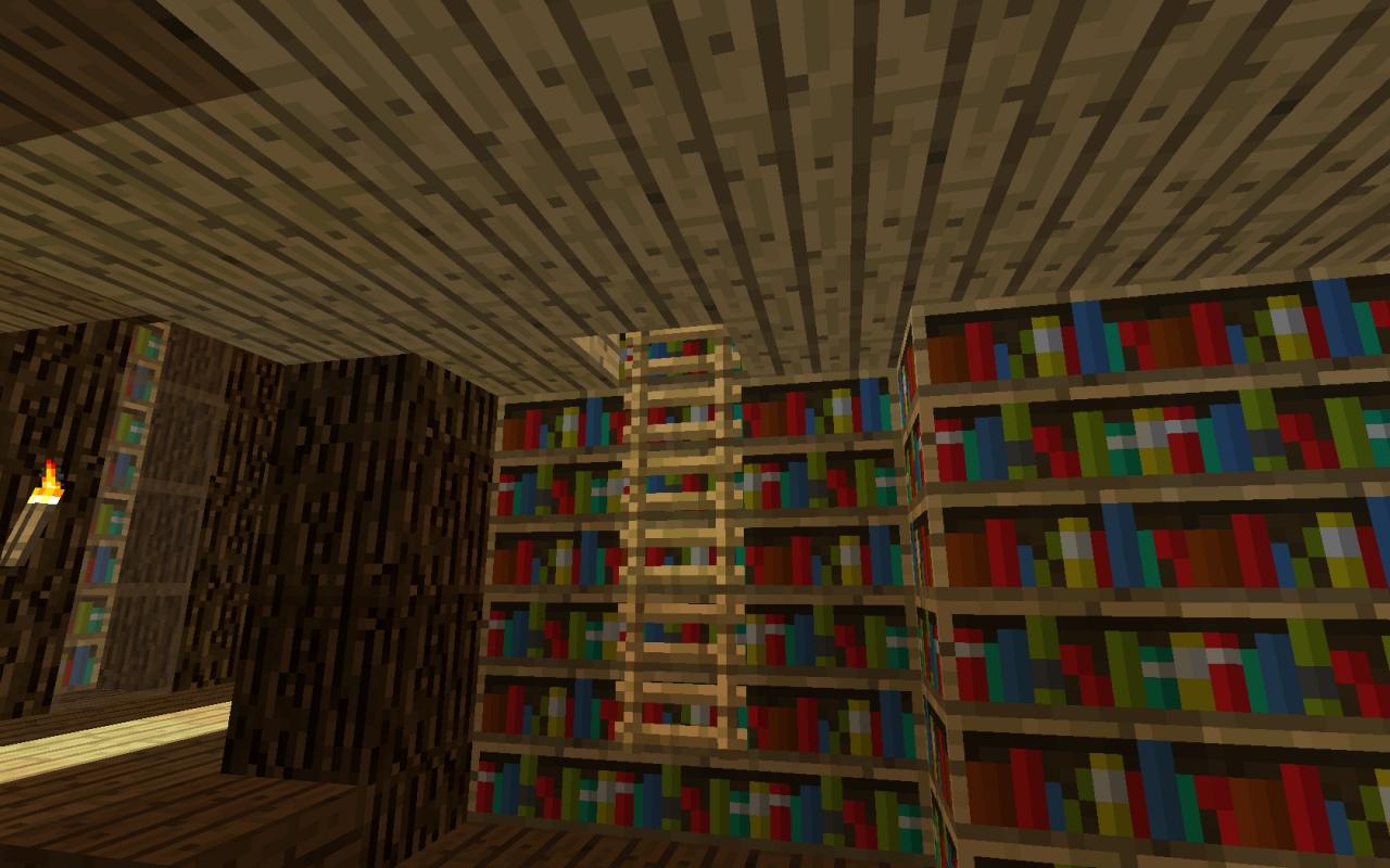 Minecraft Modern Library Minecraft Map