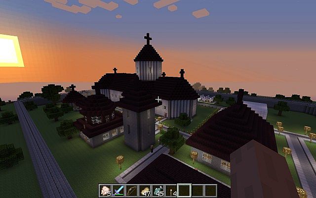 Romanian Orthodox Church Minecraft Project