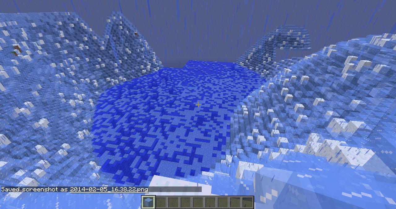 Frozen Waterways Minecraft Map