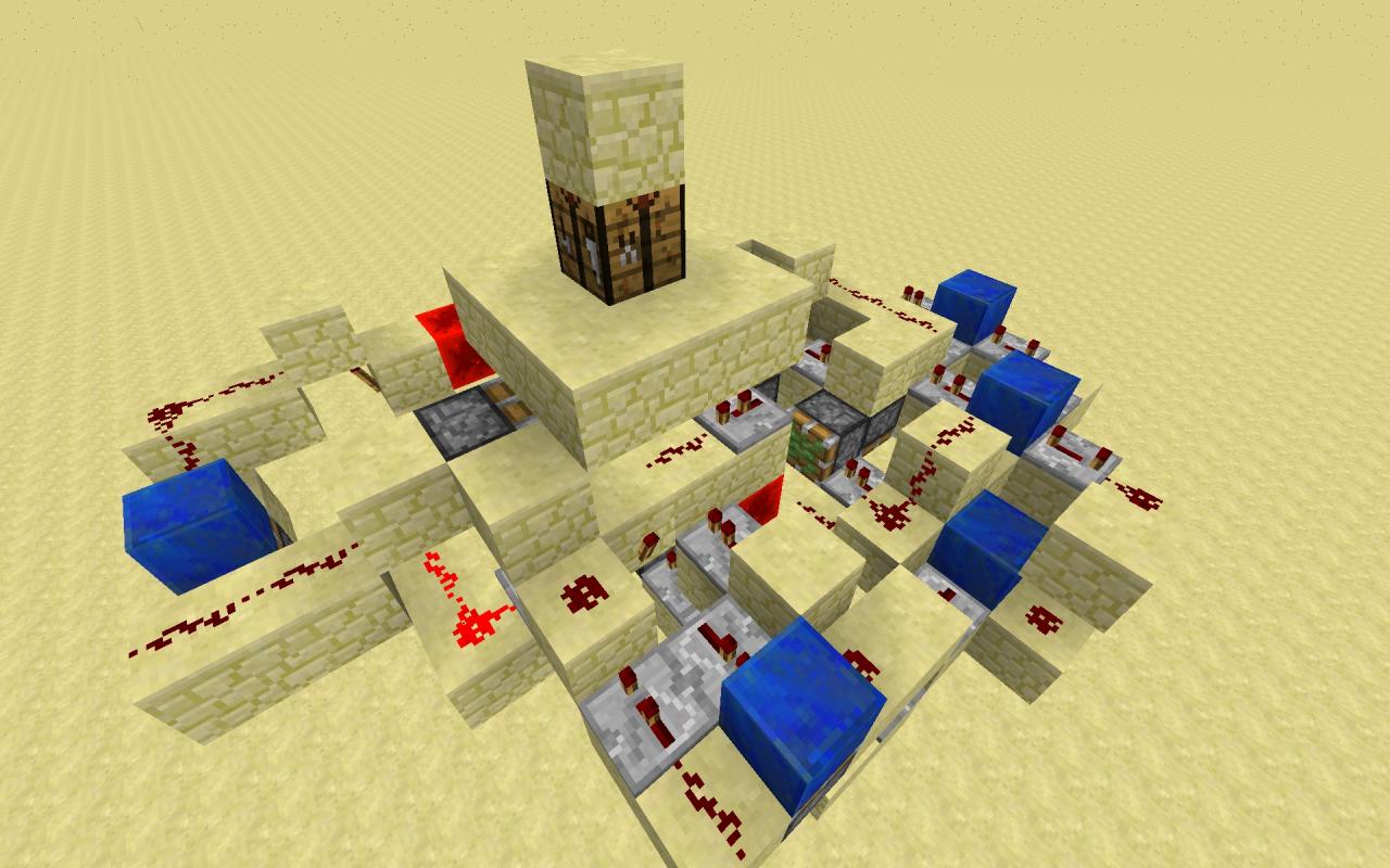 Popup Crafting Table Minecraft Map