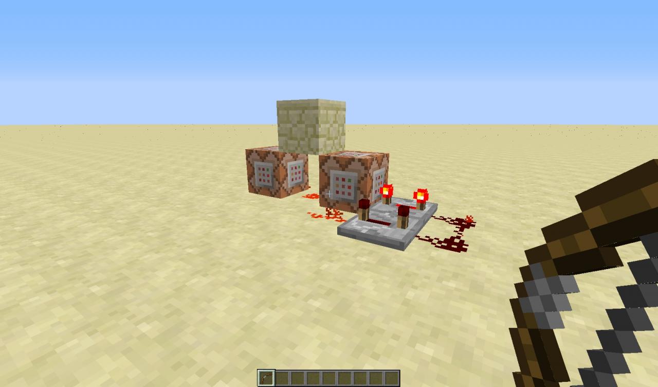 Torch Bow! Arrows Are Torches! Minecraft Map