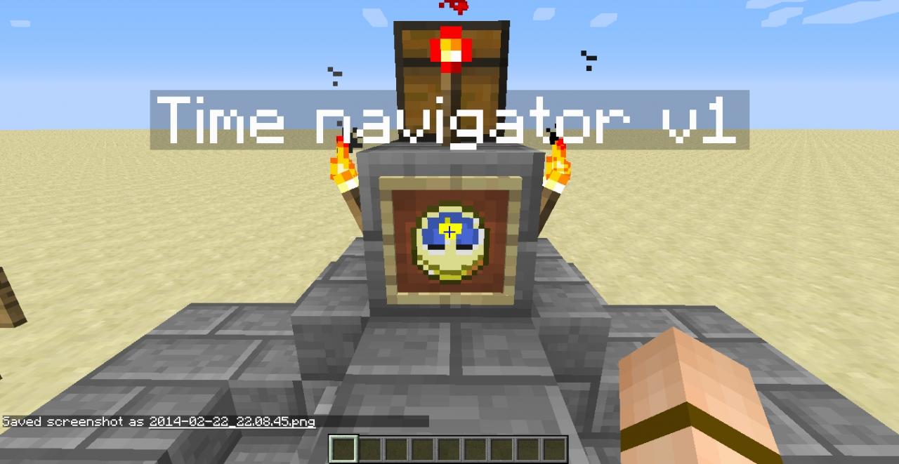 Working minecraft time machine v1 (14w08) Minecraft Map