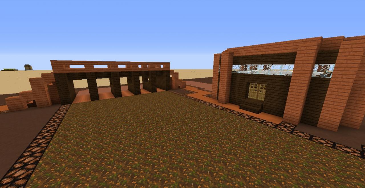 Horse Racing Track Minecraft Map