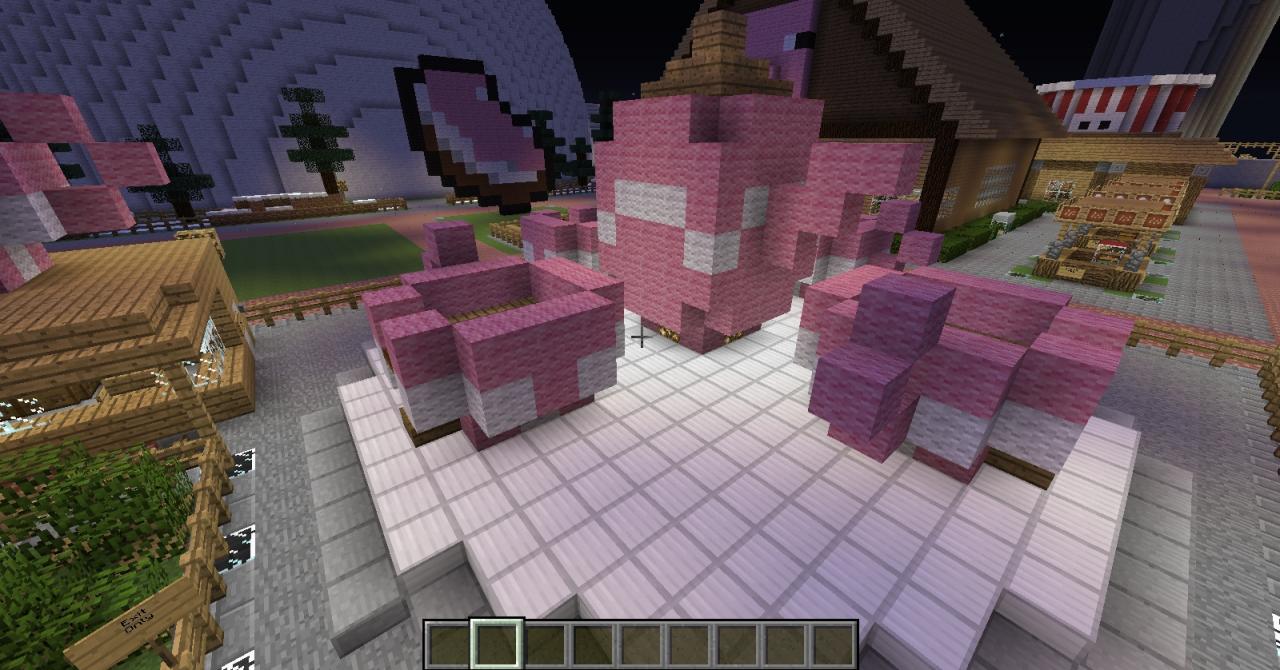 Theme Park TeaCupRide Minecraft Map