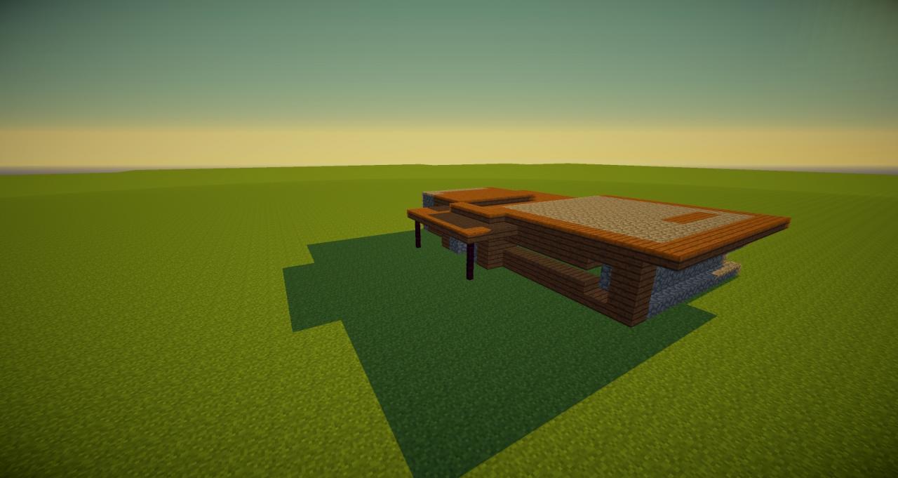 Mesh An ecofriendly house By Dragen176 Minecraft Map