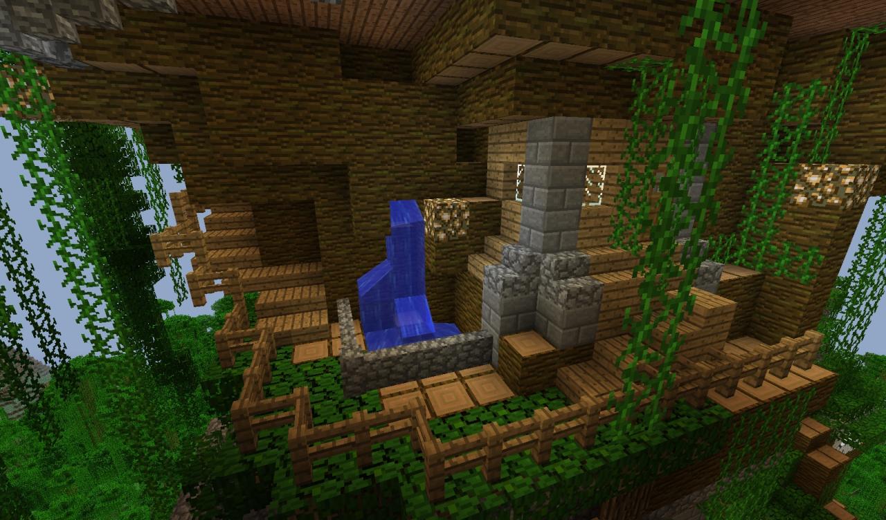 Giant Jungle Tree Minecraft Map