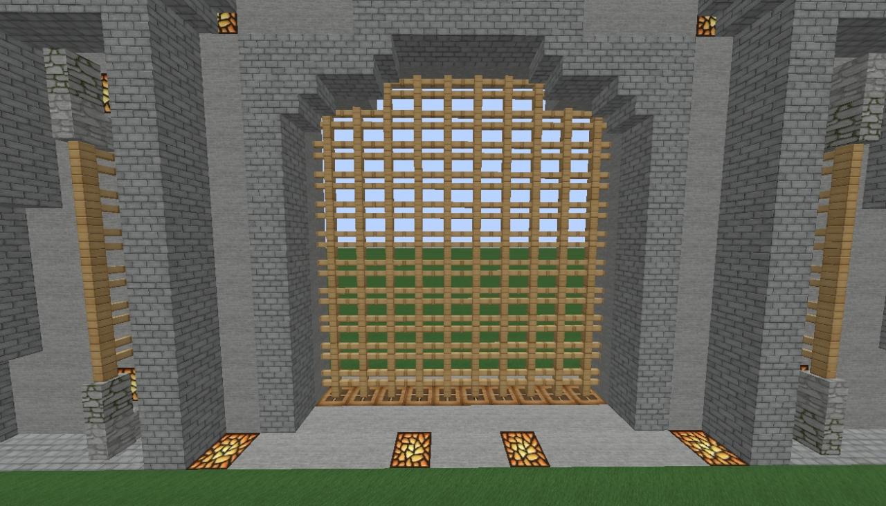 Door Of An Medieval Castle Minecraft Map