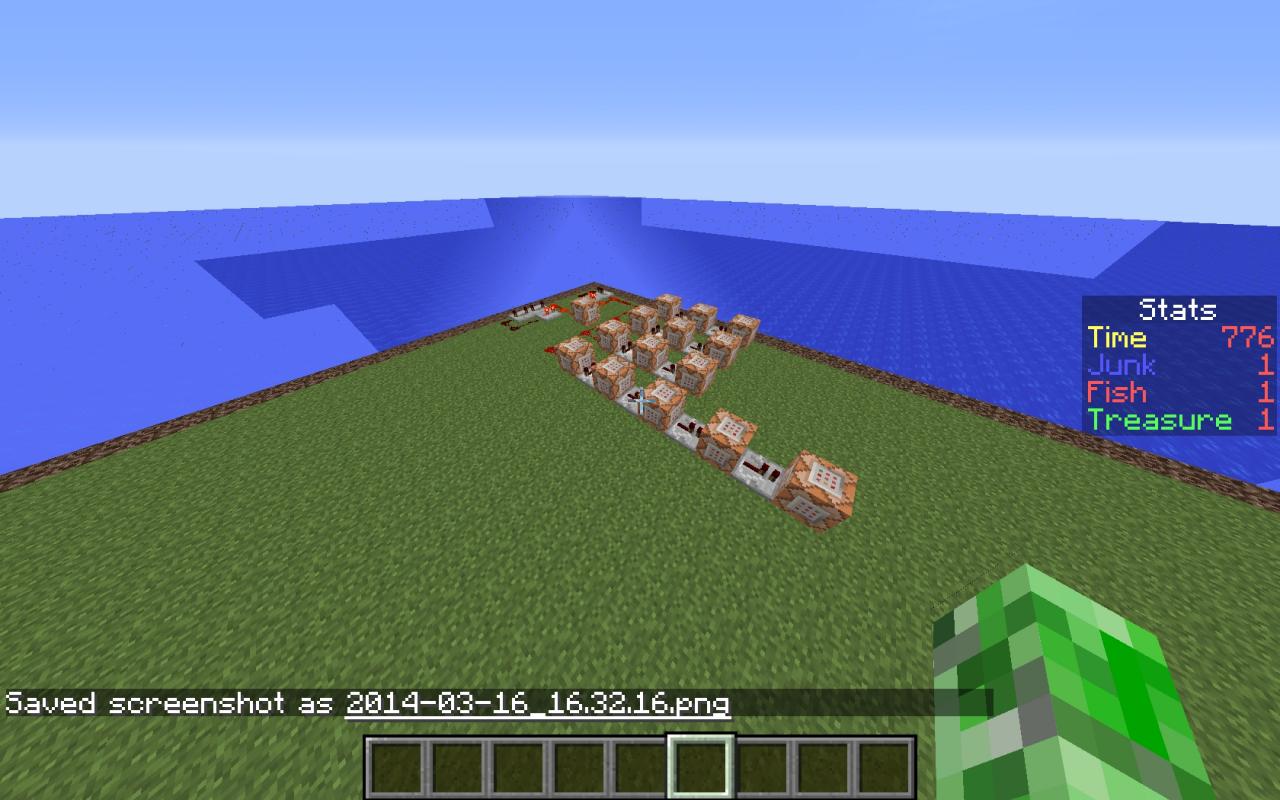 Fishermans Paradise Mini Game! Test your Luck! Minecraft Map