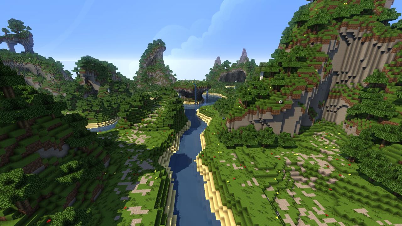 Hunger Games Arena Minecraft Map