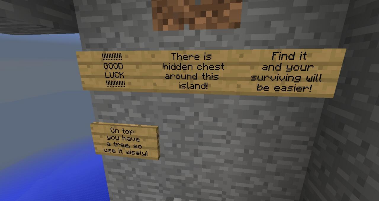 6 Man Surviving Island Minecraft Map