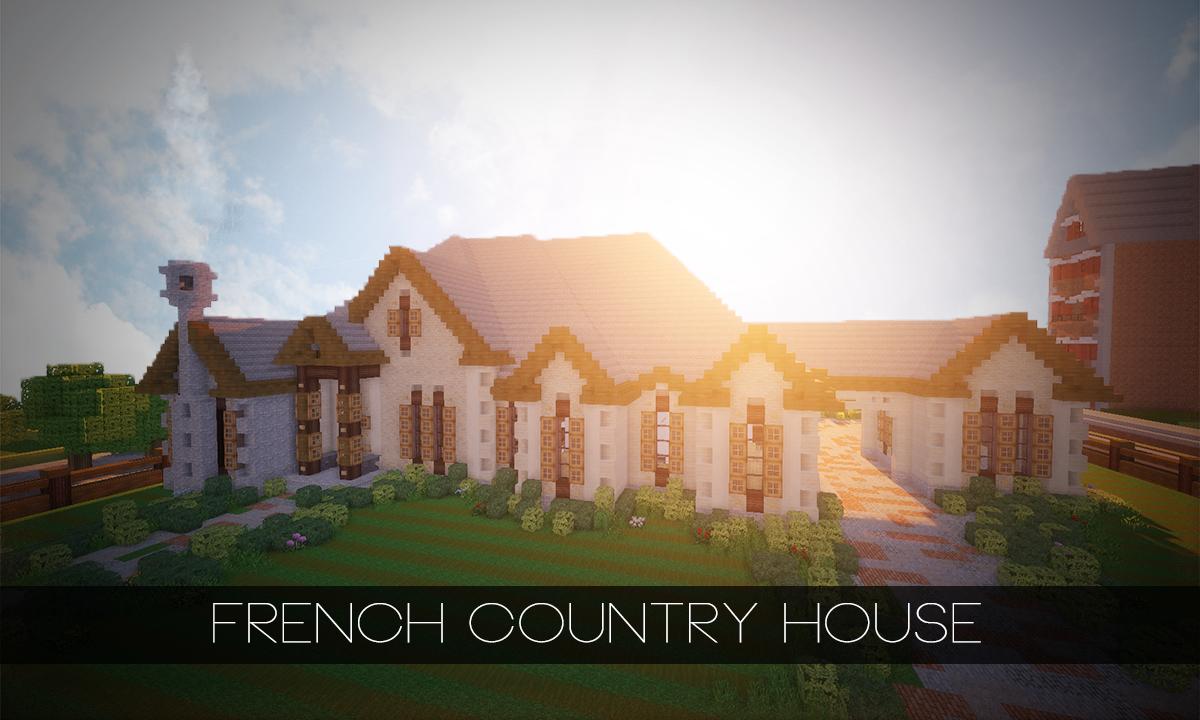 French Country House Minecraft Map