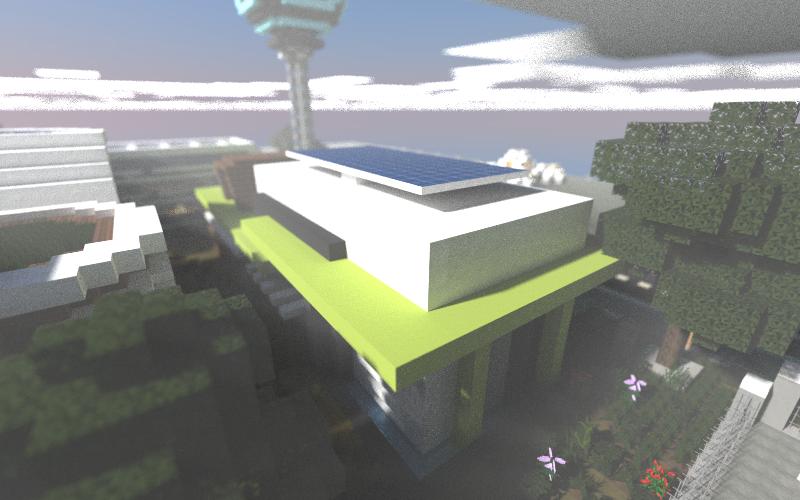 Cubed A Futuristic House Minecraft Map