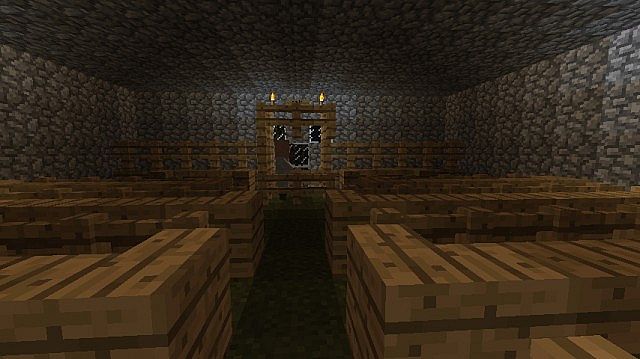 Inside the little chruch.