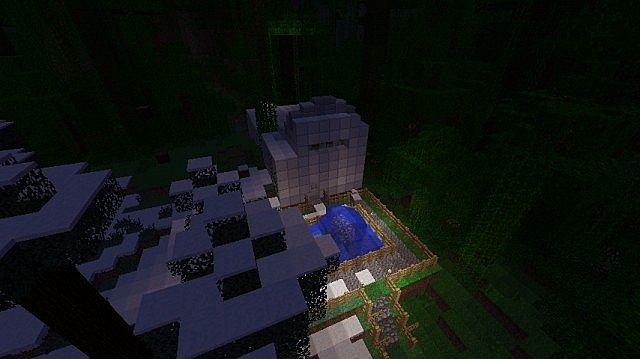 The front of the so called Castle. 