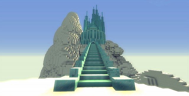 Elsa's Castle of Ice - Frozen Minecraft Project