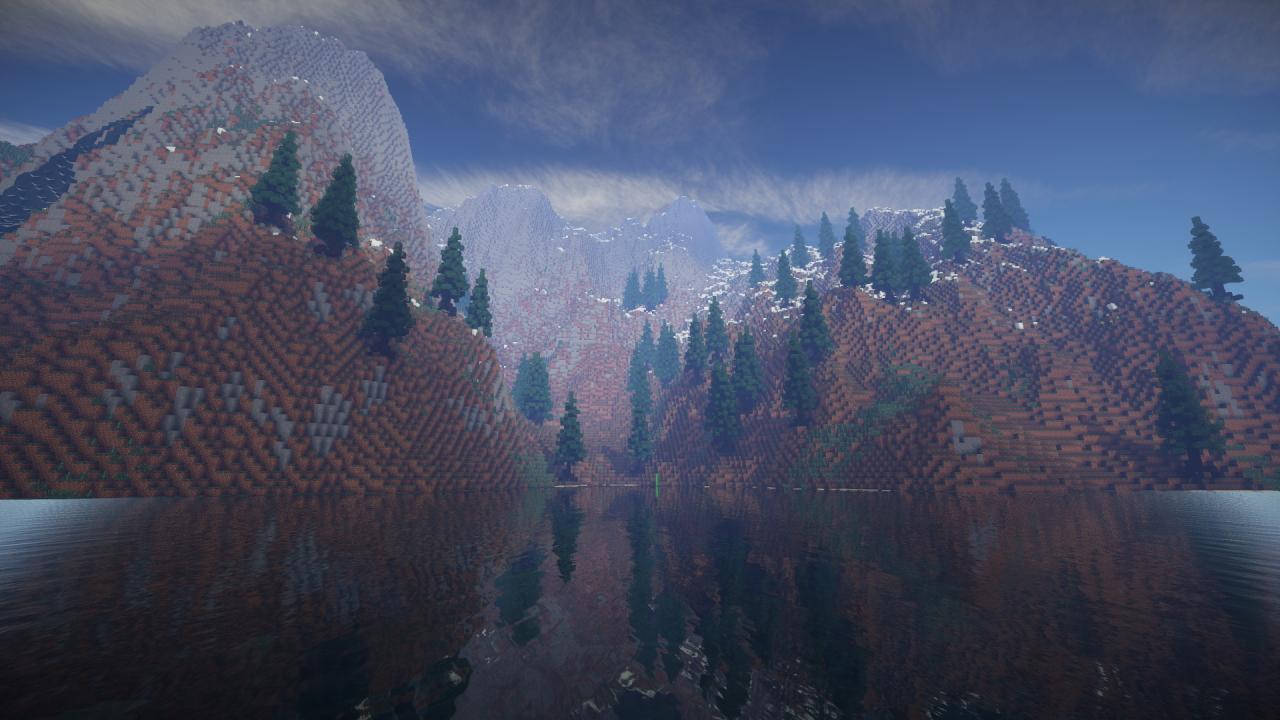 Realistic Hills Minecraft Map