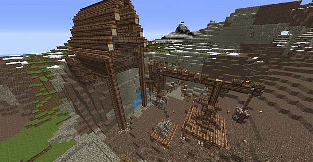 Industrial Mine Minecraft Map