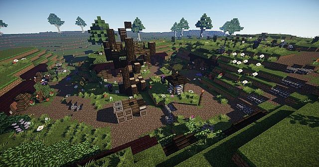 Lydel: Halfling village Lydel: Halfling village