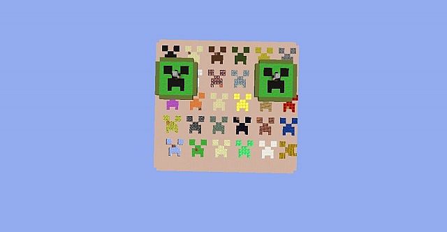 Map minigame Splegg "Creepitulina" Map minigame Splegg "Creepitulina"