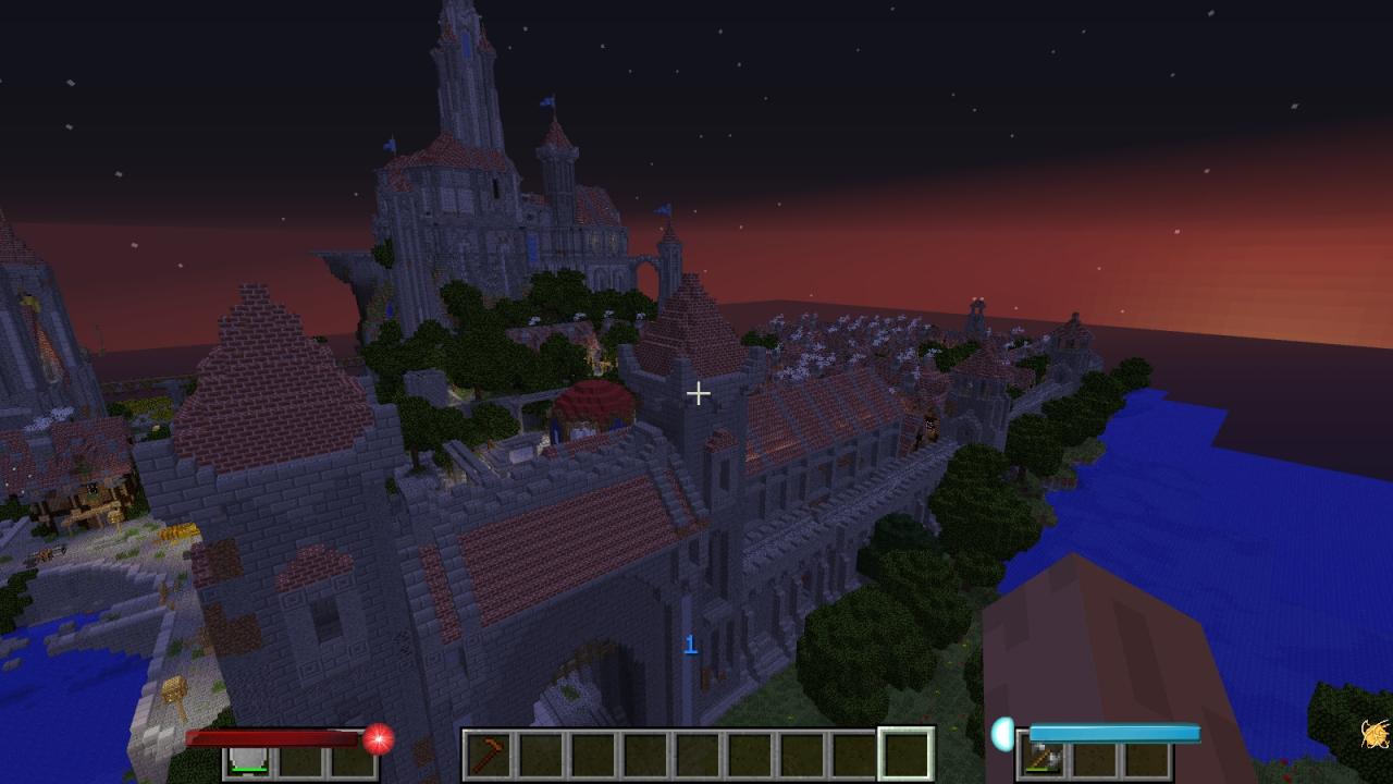 Skyrim themed island Secretis insula(with custom ncps