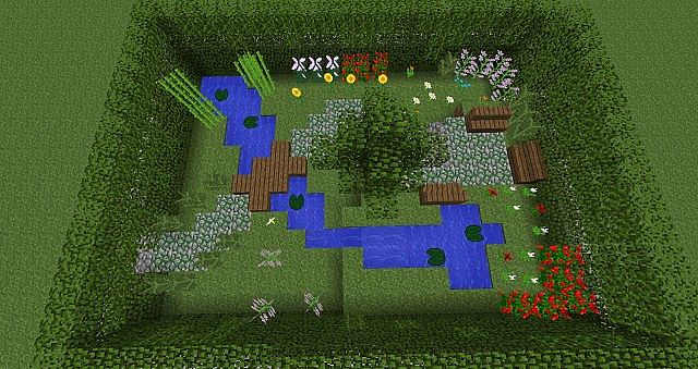 Small Garden Minecraft Project