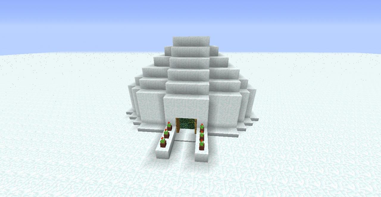 Igloo House Minecraft Map