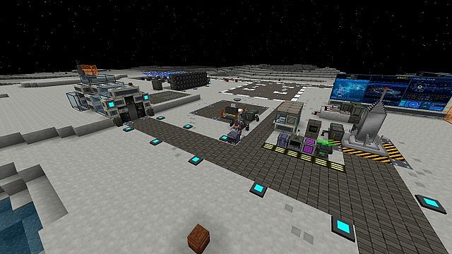 Small and Cozy Moon Base for Galacticraft