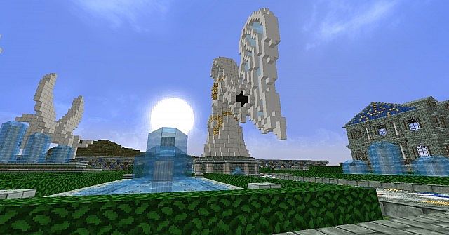 Angel Statue Minecraft Project