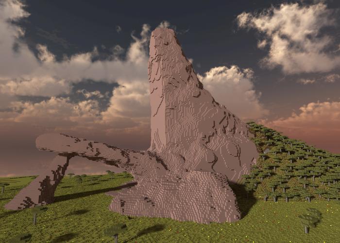 Pride Rock (The Lion King) Minecraft Map