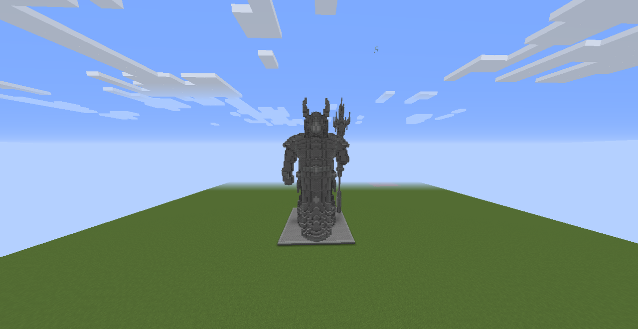 Guardian Statue by AdamsKg + Download Minecraft Map