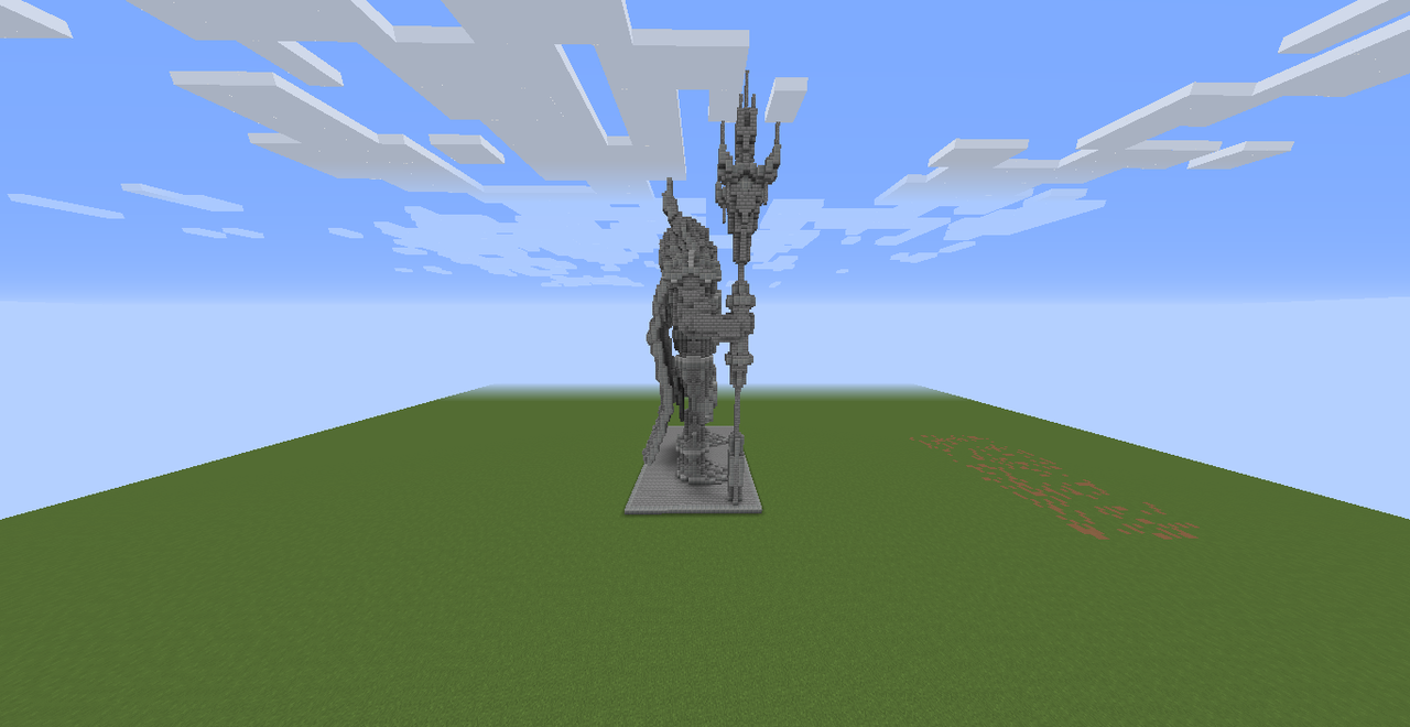 Guardian Statue by AdamsKg + Download Minecraft Map
