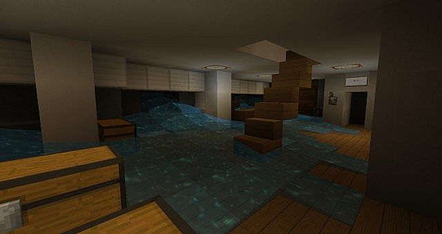 RMS Titanic hitting iceberg OUTDATED Minecraft Map