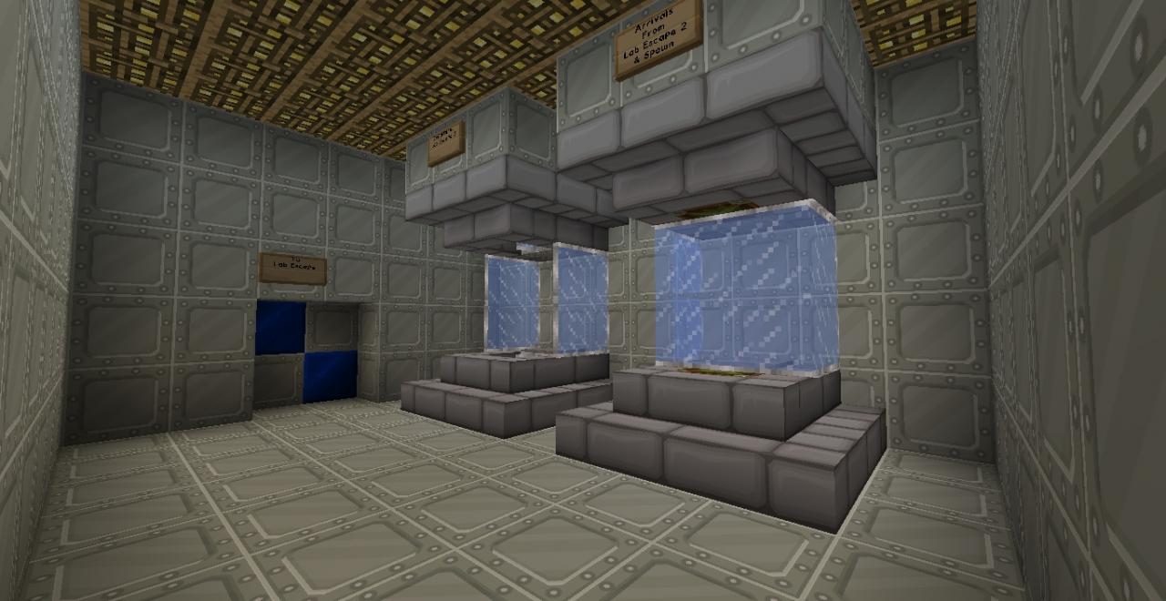 Lab Escape 2 A space Adventure Minecraft Map