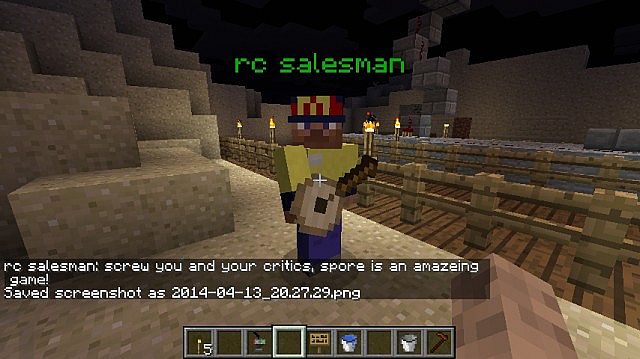 the rc car salesman. post mcdonalds employe