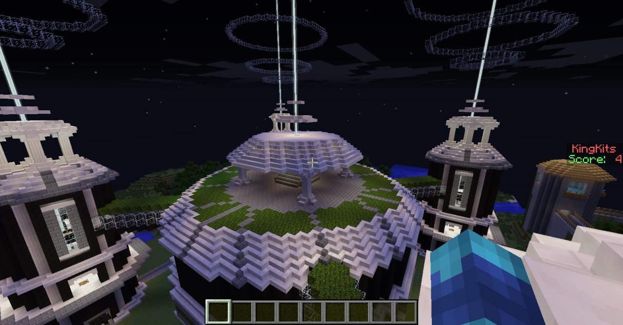 Sci-Fi Spleef Arena Minecraft Map