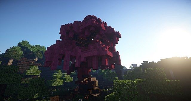 Minecraft Japanese Tree sakura tree (download) minecraft project Minecraft Japanese Tree sakura tree (download) minecraft project