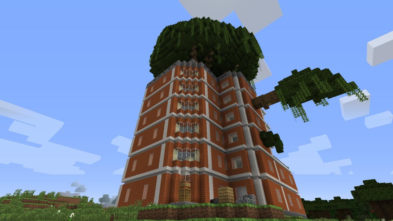 Log Horizon's HQ Minecraft Map