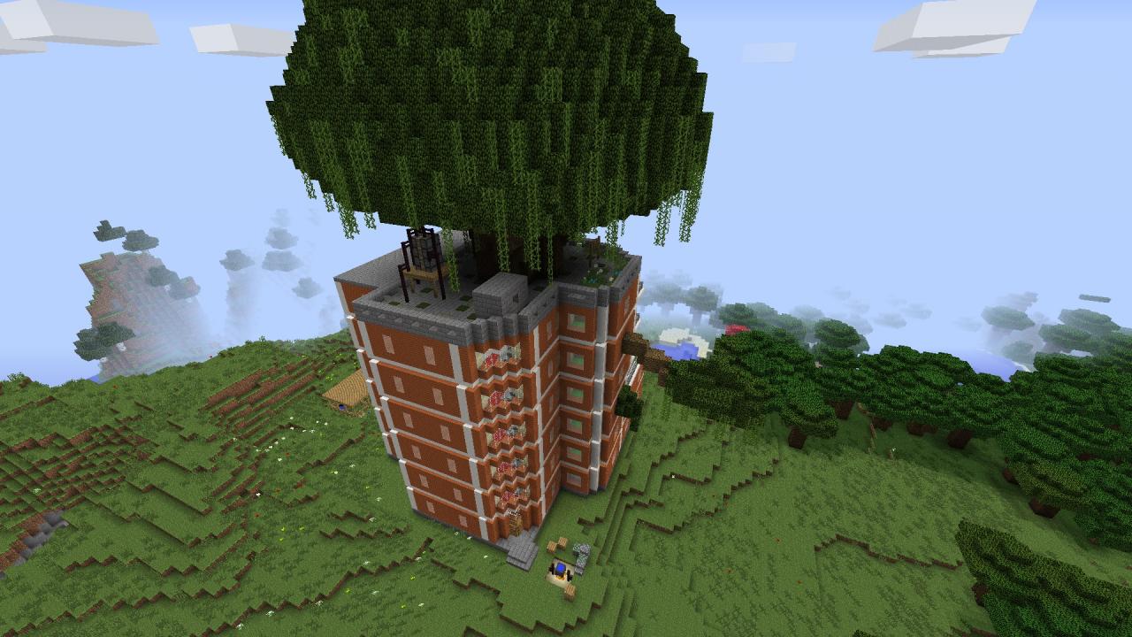 Log Horizon's HQ Minecraft Map