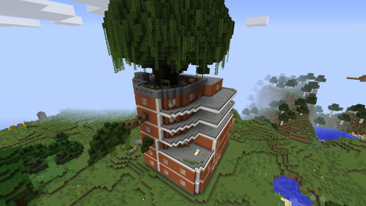 Log Horizon's HQ Minecraft Map