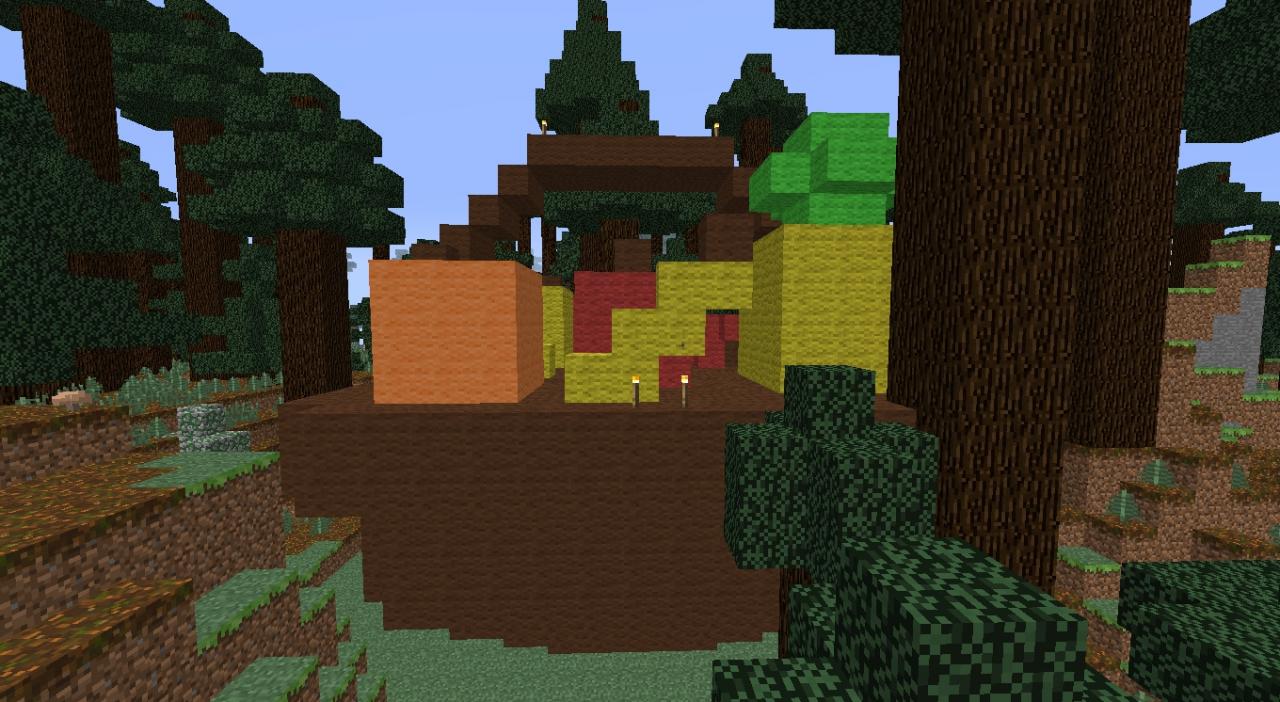 Fruit Basket House (idea from Raddeko) Minecraft Map