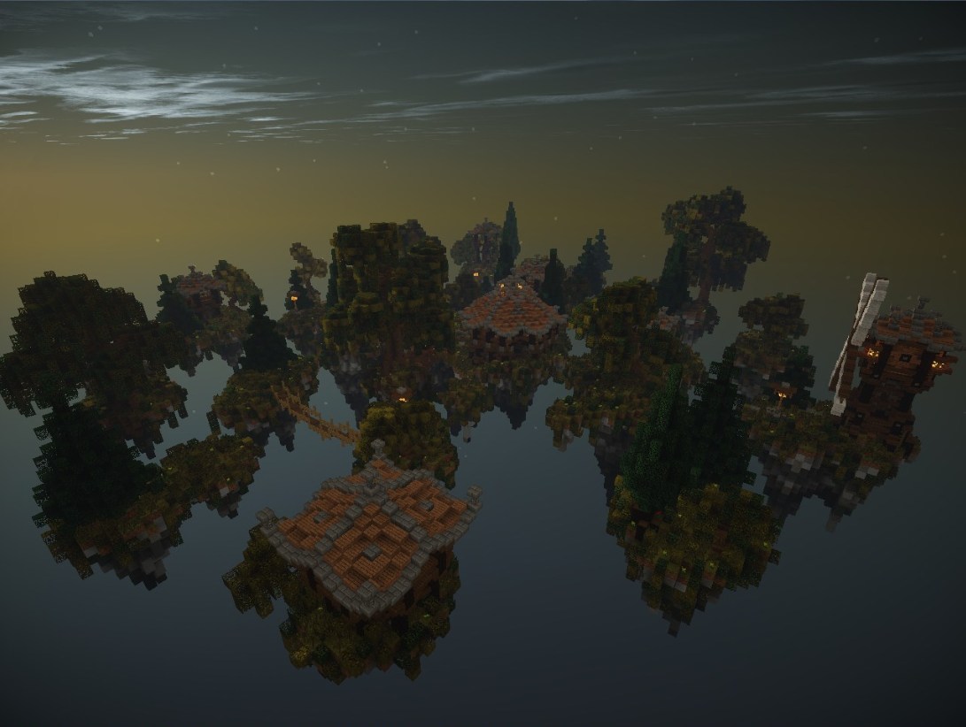 Floaty Tree Town Minecraft Map
